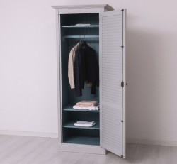 Dulap cu 1 usa, Colectia Shutter de la Studio Szel PS617 - Culoare Ext._P010 / Culoare Int._P008 - DUBLU COLOR