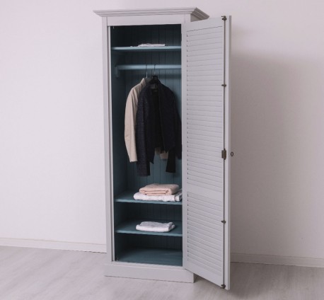 Dulap cu 1 usa, Colectia Shutter de la Studio Szel PS617 - Culoare Ext._P010 / Culoare Int._P008 - DUBLU COLOR