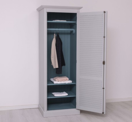 Dulap cu 1 usa, Colectia Shutter de la Studio Szel PS617 - Culoare Ext._P010 / Culoare Int._P008 - DUBLU COLOR