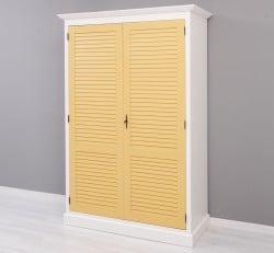 Dulap cu 2 usi, Colectia Shutter de la Studio Szel PS618 - Culoare Corp_P039 - Culoare Usi_P050 - DUBLU COLOR