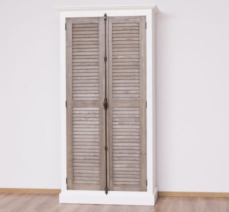 Dulap cu 2 usi, sistem inchidere tija, Colectia Shutter de la Studio Szel PS616 - Culoare Corp_P004 - Culoare Usi_P037 - DUBLU COLOR