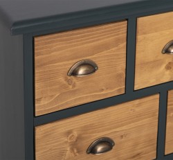 Comoda cu 19 sertare de la Studio Szel PS102 - Culoare Corp_P087 - Culoare Sertare_P001 - DUBLU COLOR