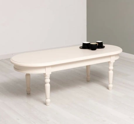 Masuta de cafea cu picioare strunjite de la Studio szel SPEC21660 - Culoare P015 - PAINT