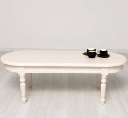 Masuta de cafea cu picioare strunjite de la Studio szel SPEC21660 - Culoare P015 - PAINT