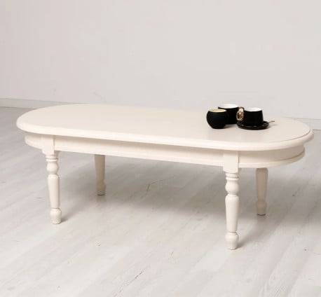 Masuta de cafea cu picioare strunjite de la Studio szel SPEC21660 - Culoare P015 - PAINT