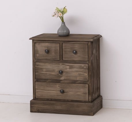 Noptiera cu 4 sertare de la Studio Szel PS123 - Culoare_P066 - PERIAT ADANC