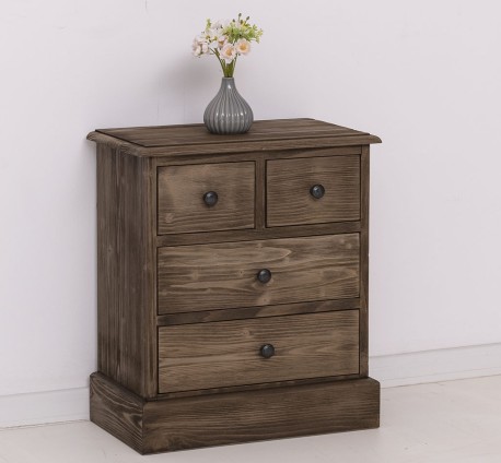 Noptiera cu 4 sertare de la Studio Szel PS123 - Culoare_P066 - PERIAT ADANC