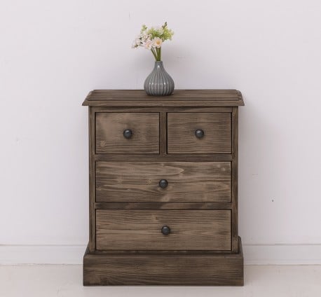 Noptiera cu 4 sertare de la Studio Szel PS123 - Culoare_P066 - PERIAT ADANC