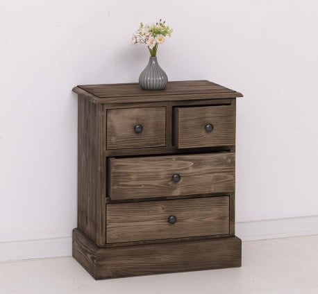 Noptiera cu 4 sertare de la Studio Szel PS123 - Culoare_P066 - PERIAT ADANC