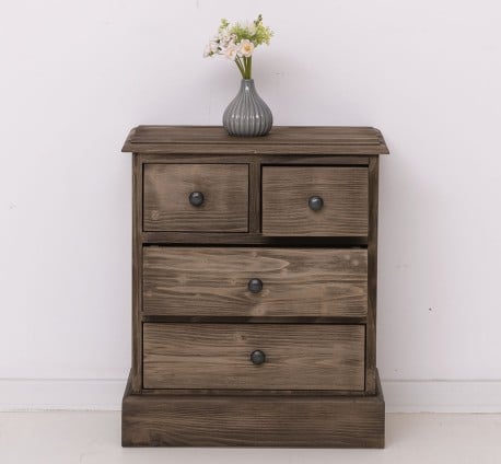 Noptiera cu 4 sertare de la Studio Szel PS123 - Culoare_P066 - PERIAT ADANC