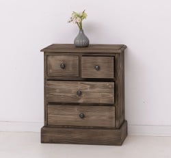 Noptiera cu 4 sertare de la Studio Szel PS123 - Culoare_P066 - PERIAT ADANC