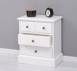 Noptiera cu 4 sertare de la Studio Szel PS123 - Culoare_P039 - VOPSIT