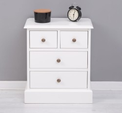 Noptiera cu 4 sertare de la Studio Szel PS123 - Culoare_P039 - VOPSIT