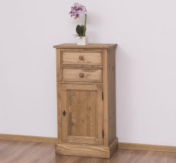Comoda cu 2 sertare si 1 usa de la Studio Szel PS108 - Culoare_P001 - CERUIT