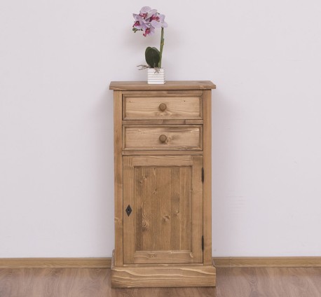 Comoda cu 2 sertare si 1 usa de la Studio Szel PS108 - Culoare_P001 - CERUIT