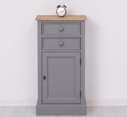 Comoda cu 2 sertare si 1 usa de la Studio Szel PS108 - Culoare Top_P001 - Culoare Corp_P078 - DUBLU COLOR