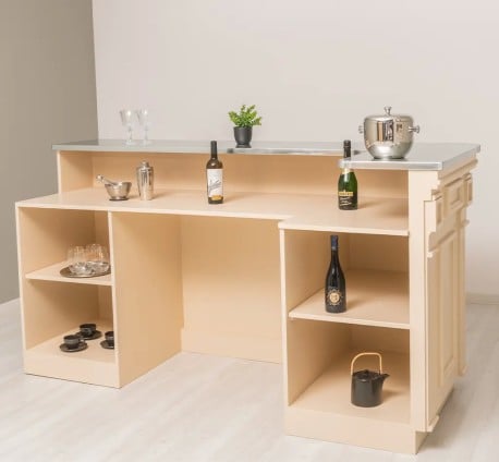 Bar clasic cu blat zincat de la Studio Szel – SPEC19496 - Culoare_P025 - VOPSIT