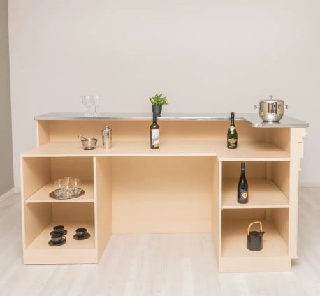 Bar clasic cu blat zincat de la Studio Szel – SPEC19496 - Culoare_P025 - VOPSIT