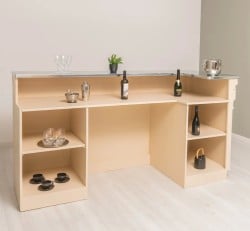 Bar clasic cu blat zincat de la Studio Szel – SPEC19496 - Culoare_P025 - VOPSIT
