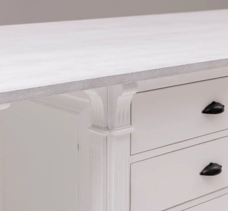 Insula de bucatarie cu blat din setjar de la Studio Szel – SPEC17311- Culoare_TopP080_P004 - VOPSIT