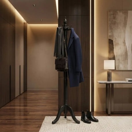 Cuier stativ hol din lemn masiv Fancy Chic de la Studio Szel PS695 - Culoare_P003 - VOPSIT
