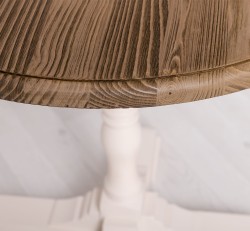 Masa de bar cu blat rotund 78cm de la Studio Szel PS673 - Culoare Top_P066 / Culoare Corp_P015 - DUBLU COLOR