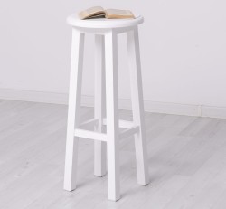 Scaun de bar cu blat rotund de la Studio Szel PS625 - Culoare_P004 - VOPSIT