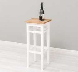 Scaun bar, blat stejar de la Studio Szel PS190 - Culoare TopP061 - Culoare Corp_P004A - DUBLU COLOR