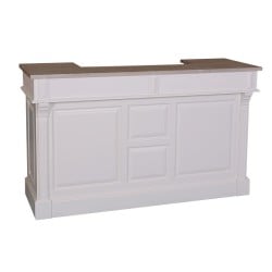 Bar 180cm, blat stejar de la Studio Szel PS1001-180 - Top Culoare_P037 - Corp Culoare_P015 -  DUBLU COLOR