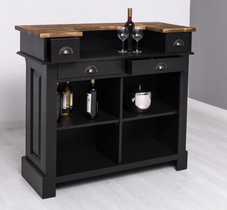 Bar mic 120cm de la Studio Szel PS1003 - Culoare Top_P064 - Culoare Corp_P003 - DUBLU COLOR