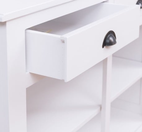 Bar cu 2 sertare, 2 compartimente deschise de la Studio Szel PS577 - Culoare_P004 - VOPSIT