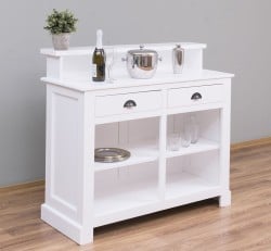 Bar cu 2 sertare, 2 compartimente deschise de la Studio Szel PS577 - Culoare_P004 - VOPSIT