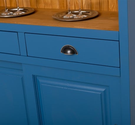 Mobilier de bar cu suport sticle-120 cm de la Studio Szel PS697 - Culoare Ext._P045 / Culoare Int._P002 - DUBLU COLOR