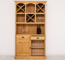 Mobilier de bar cu suport sticle-120 cm de la Studio Szel PS697 - Culoare_P002 - CERUIT