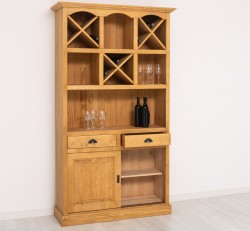 Mobilier de bar cu suport sticle-120 cm de la Studio Szel PS697 - Culoare_P002 - CERUIT