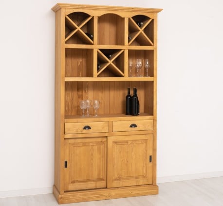 Mobilier de bar cu suport sticle-120 cm de la Studio Szel PS697 - Culoare_P002 - CERUIT