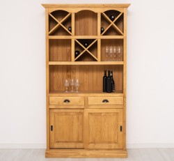 Mobilier de bar cu suport sticle-120 cm de la Studio Szel PS697 - Culoare_P002 - CERUIT
