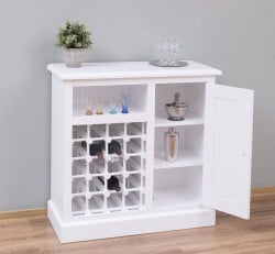 Mobilier mic pentru bar cu suport sticle de la Studio Szel PS579 - Culoare_P004 - VOPSIT
