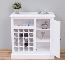 Mobilier mic pentru bar cu suport sticle de la Studio Szel PS579 - Culoare_P004 - VOPSIT