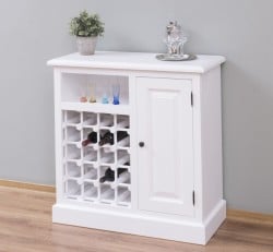Mobilier mic pentru bar cu suport sticle de la Studio Szel PS579 - Culoare_P004 - VOPSIT