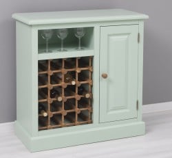 Mobilier mic pentru bar cu suport sticle de la Studio Szel PS579 - Culoare Ext._P092 - Culoare Int._P001 - DUBLU COLOR