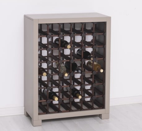 Suport pentru 42 sticle de vin de la Studio Szel PS735 - Culoare Ext._P030 / Culoare Int._P081 - DUBLU COLOR
