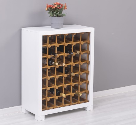 Suport pentru 42 sticle de vin de la Studio Szel PS735 - Culoare Ext._P004 / Culoare Int._P001 - DUBLU COLOR