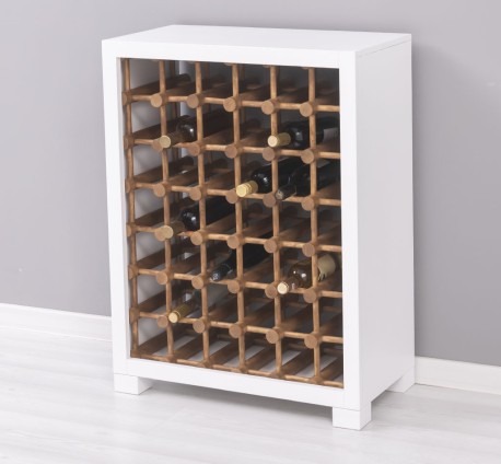 Suport pentru 42 sticle de vin de la Studio Szel PS735 - Culoare Ext._P004 / Culoare Int._P001 - DUBLU COLOR