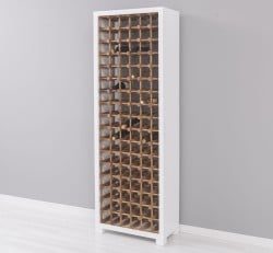 Suport pentru 102 sticle de vin de la Studio Szel PS736 - Culoare Ext._P004 / Culoare Int._P001 - DUBLU COLOR