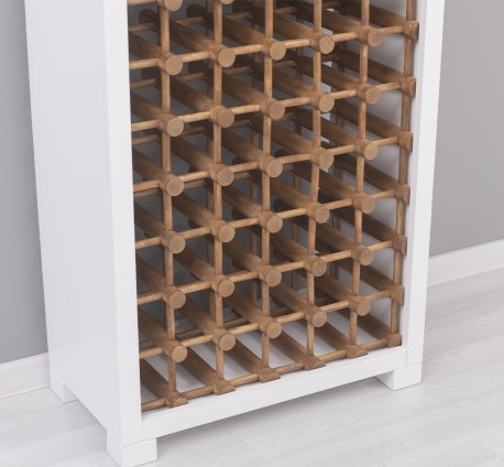 Suport pentru 102 sticle de vin de la Studio Szel PS736 - Culoare Ext._P004 / Culoare Int._P001 - DUBLU COLOR