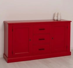 Bufet cu 2 usi, 3 sertare, BAS de la Studio Szel PS370BAS - Culoare_P047 - VOPSIT