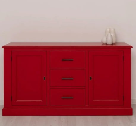 Bufet cu 2 usi, 3 sertare, BAS de la Studio Szel PS370BAS - Culoare_P047 - VOPSIT