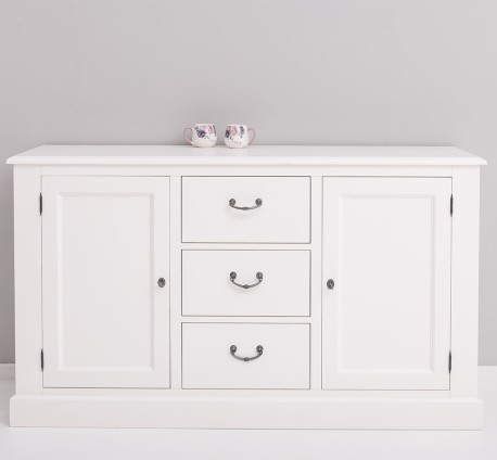 Bufet cu 2 usi, 3 sertare, BAS de la Studio Szel PS370BAS - Culoare_P039 - VOPSIT