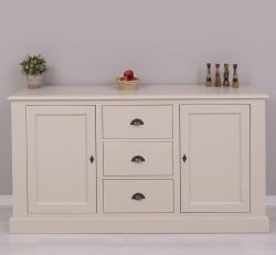Bufet cu 2 usi, 3 sertare, BAS de la Studio Szel PS370BAS - Culoare_P024 - VOPSIT